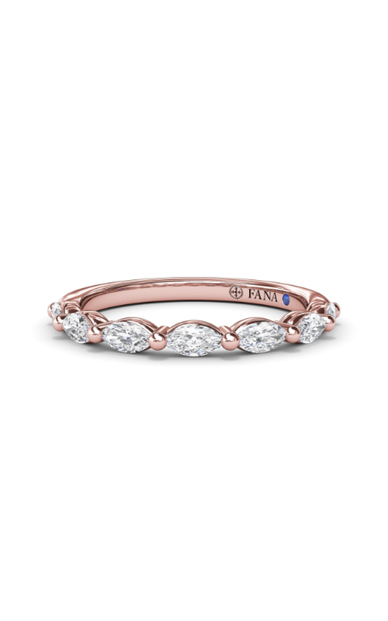 Fana Matching Band Wedding Band W4074-14kt-Rose