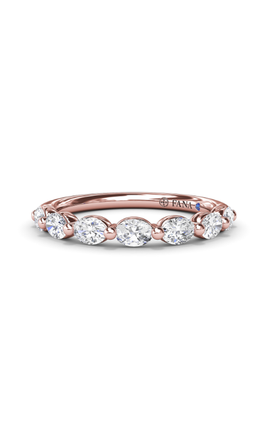 Fana Matching Band Wedding Band W4075-18kt-Rose