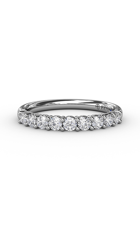 Fana Matching Band Wedding Band W6112-18kt-White