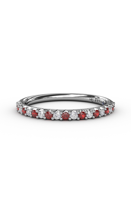 Fana Matching Band Wedding Band W6201R-Platinum