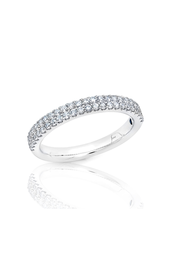 Fana Matching Band Wedding Band W7016-14kt-White