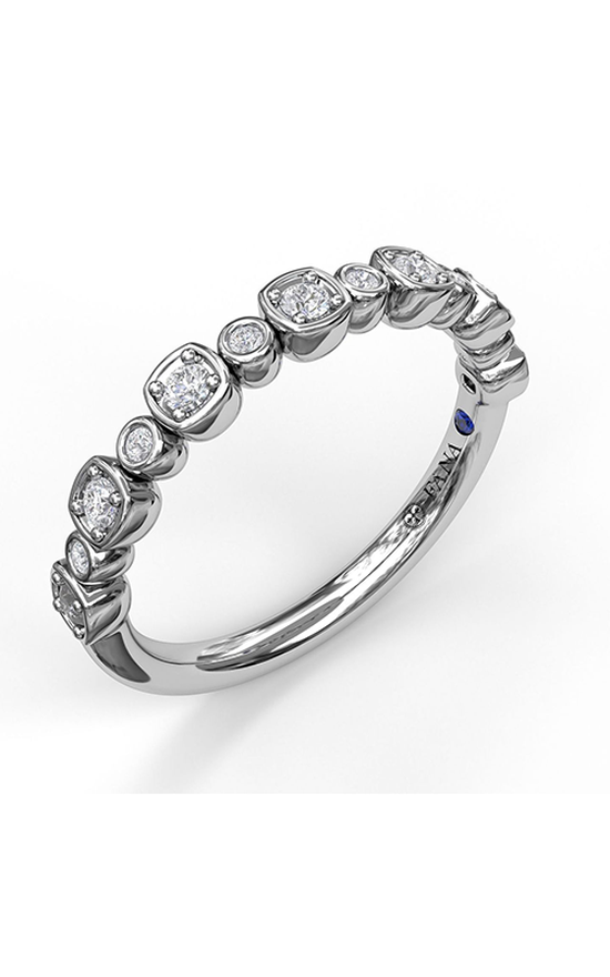 Fana Matching Band Wedding Band W7181-18kt-White