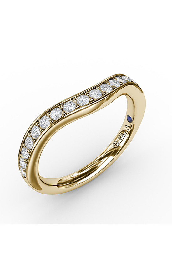 Fana Matching Band Wedding Band W7227-18kt-Yellow