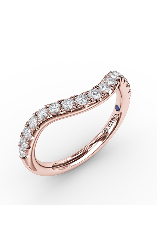 Fana Matching Band Wedding Band W7235-14kt-Rose