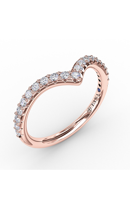 Fana Matching Band Wedding Band W7314-14kt-Rose