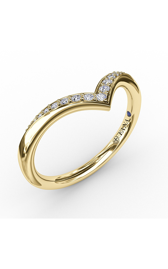 Fana Matching Band Wedding Band W7318-14kt-Yellow