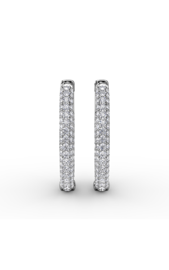 Fana Diamond Fashion Earrings ER4943-14kt-White