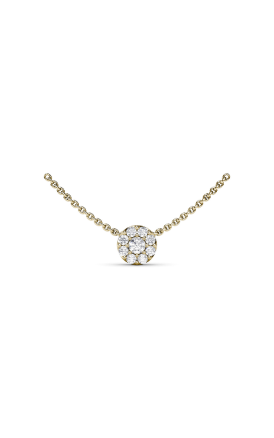 Fana Diamond Fashion Necklace P4916-14kt-Yellow