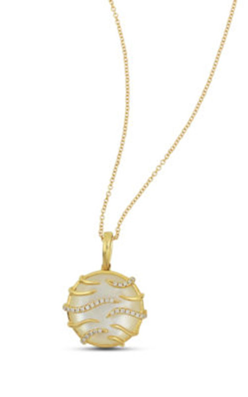 Frederic Sage Natural Shells Necklace P9946W-4-YGMP