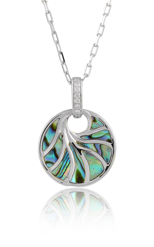 Frederic Sage Natural Shells Necklace P3568A-4-WGAL