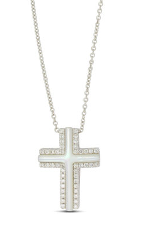 Frederic Sage Natural Shells Necklace P9935W-4-WGMP