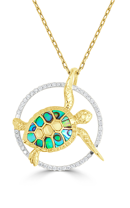 Frederic Sage Natural Shells Necklace P3180AY-4-YCYWAY