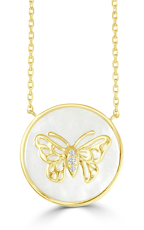 Frederic Sage Natural Shells Necklace P3169W-4-YWM