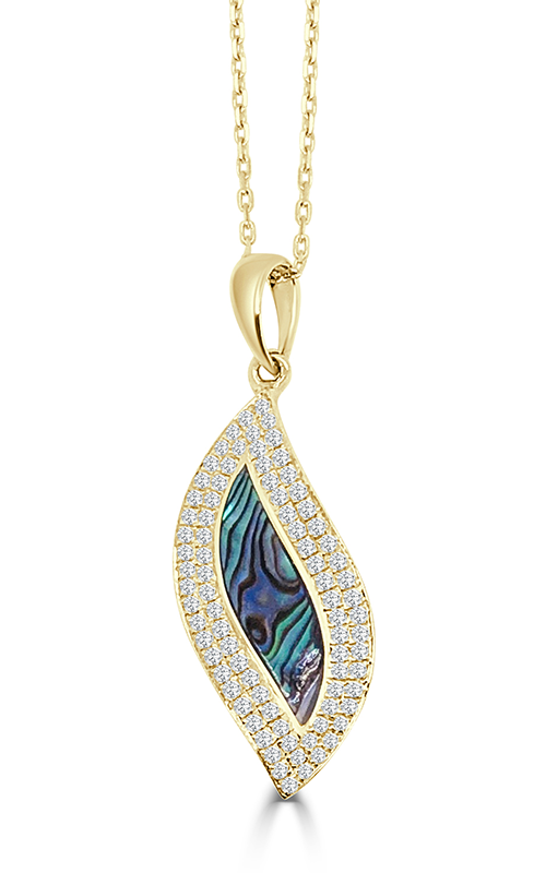 Frederic Sage Natural Shells Necklace P3263A-4-YAL Frederic Sage Natural Shells Necklace P3263A-4-YAL