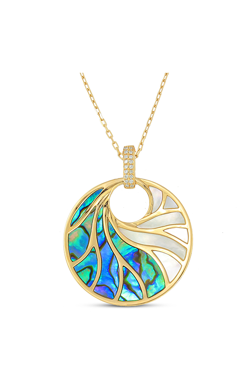 Frederic Sage Natural Shells Necklace P3578AW-4-YAWM