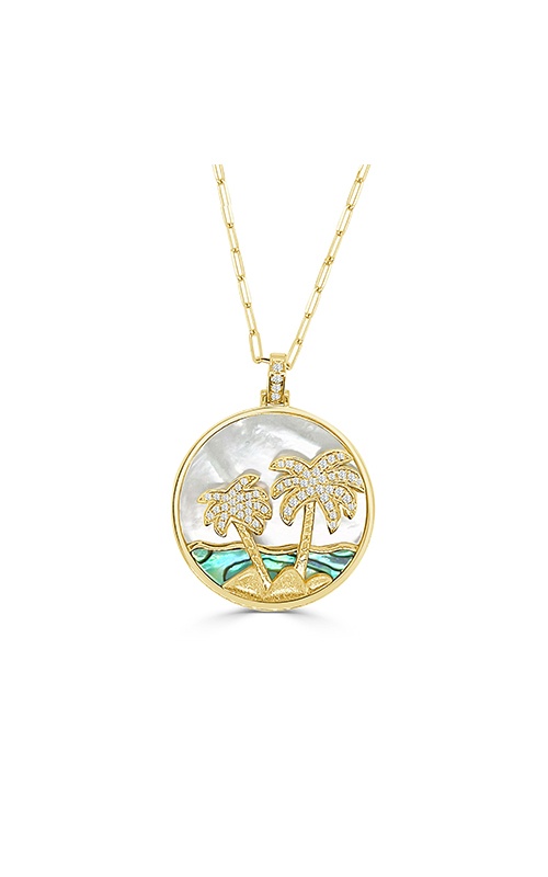 Frederic Sage Natural Shells Necklace P3037AW-MPC-4Y
