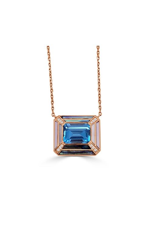 Frederic Sage Natural Shells Necklace P3796AW-4-BTPG