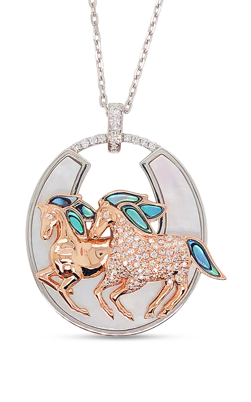 Frederic Sage Gemstones Necklace P3831AW-4-WPG