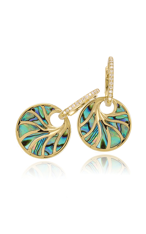 Frederic Sage Natural Shells Earring E2568A-4-YGAL