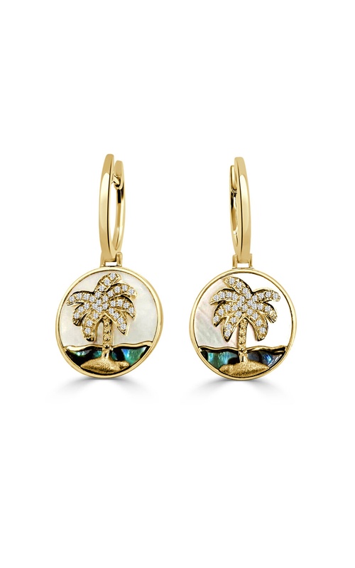 Frederic Sage Natural Shells Earring E2137AW-4Y