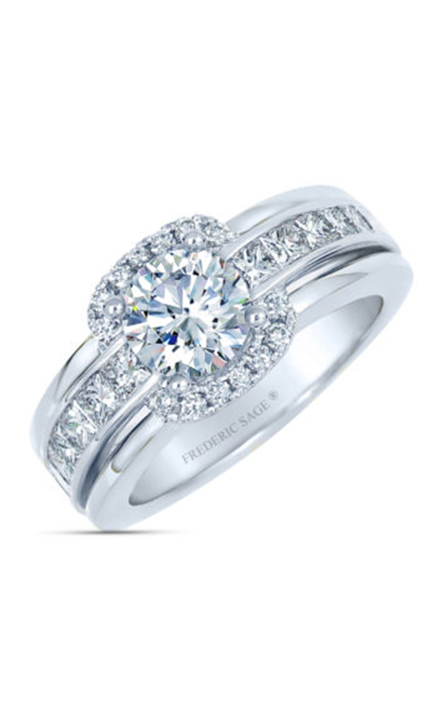 Frederic Sage Halo Engagement Ring RM4044-15-4W