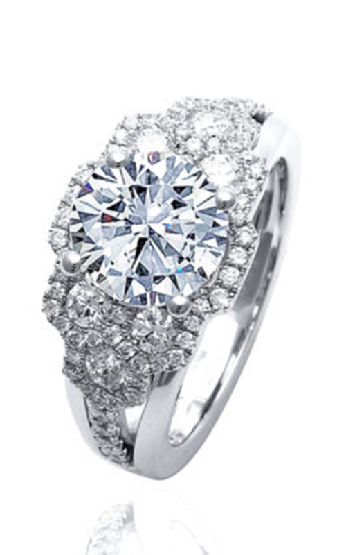 Frederic Sage Halo Engagement Ring RM4835-4-W