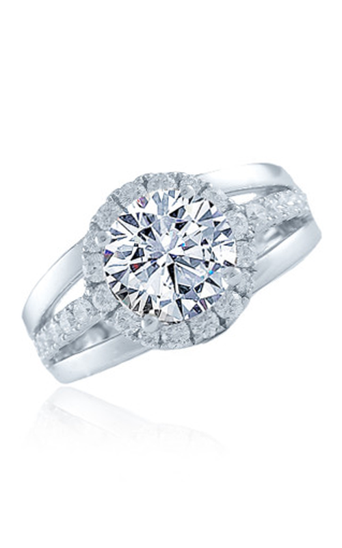 Frederic Sage Halo Engagement Ring RM4902-4-2-4-W