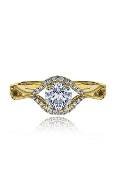 Frederic Sage Halo Engagement Ring RM4204-Y