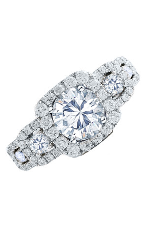 Frederic Sage Halo Engagement Ring RM4037-4-W