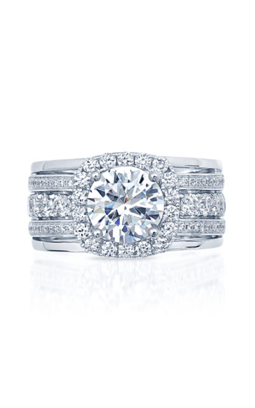Frederic Sage Halo Engagement Ring RM4992-2-4W