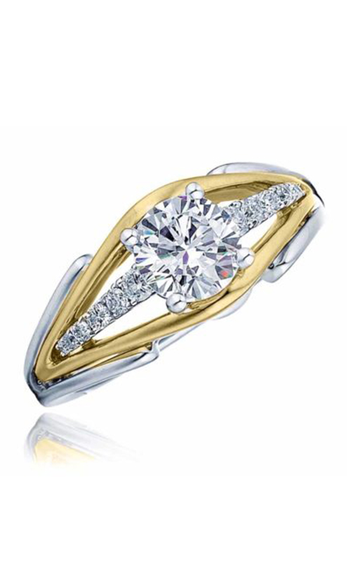 Frederic Sage Unique Engagement Ring RM4211-4-WY