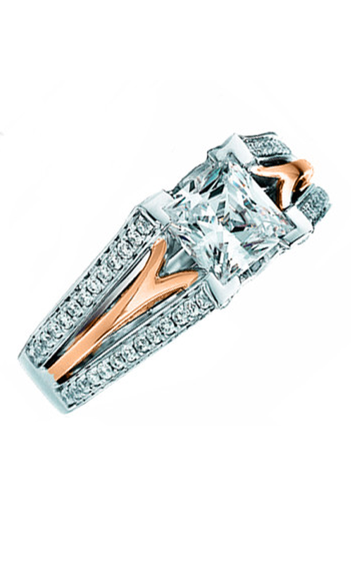 Frederic Sage Wide Shanks Engagement Ring RM159-PW