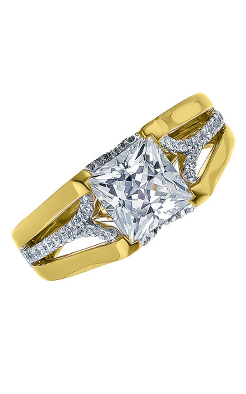 Frederic Sage Wide Shanks Engagement Ring RM160-Y
