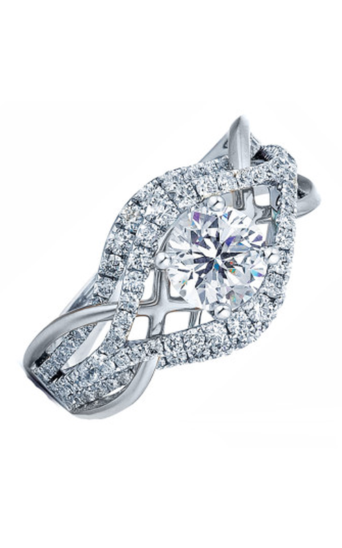 Frederic Sage Wide Shanks Engagement Ring RM150-4-W