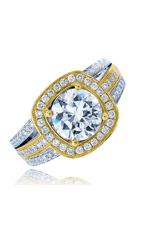 Frederic Sage Diamonds Engagement Ring RM107-2-YW