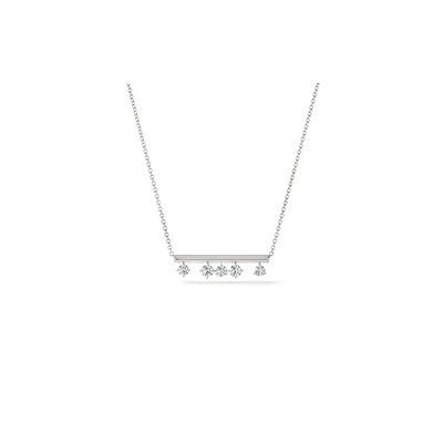 Hearts on Fire Barre Floating Diamond Pendant Necklace UU2838