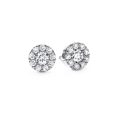Hearts on Fire Fulfillment Stud Earrings FES01008W