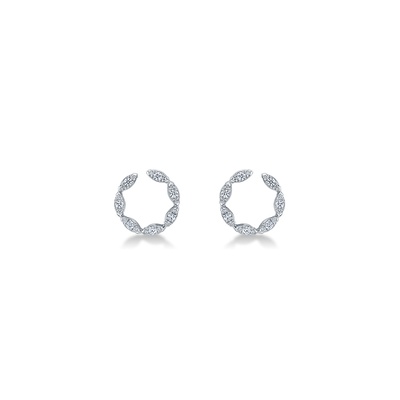 Hearts on Fire Aerial Marquis Wrap Earrings HFEAERMW00428W