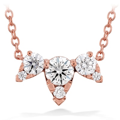Hearts on Fire Aerial Triple Diamond Necklace HFNAERT00458R Hearts on Fire Aerial Triple Diamond Necklace HFNAERT00458R