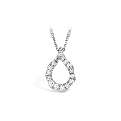 Hearts on Fire Lorelei Crescent Diamond Pendant HFPDLCST01008W