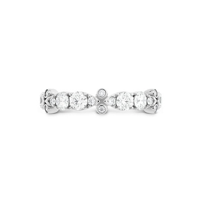 Hearts on Fire HOF Double Teardrop Bezel Diamond Band HBAHDTRB00908R-C