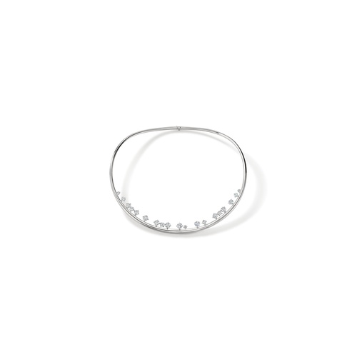 Hearts on Fire Barre Floating Diamond Choker UU2880 : 4.85 : 15.5 : 18KW : GH/VS thumbnail 1