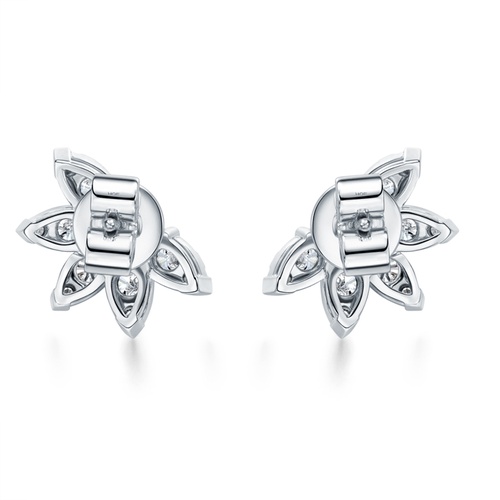 Hearts on Fire Aerial Sunburst Earring Studs HFEAERS01288W thumbnail 2