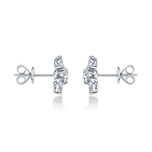 Hearts on Fire Aerial Sunburst Earring Studs HFEAERS01288W thumbnail 3