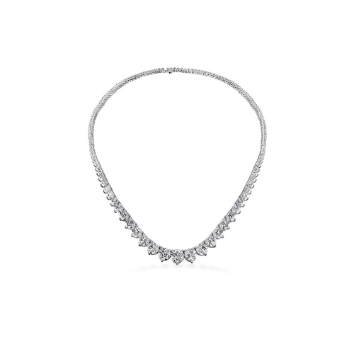Hearts on Fire Temptation Three-Prong Necklace HFNP308008W thumbnail 1