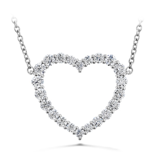 Hearts On Fire Signature Necklace HFPSIGH00678R | Thom Duma Fine