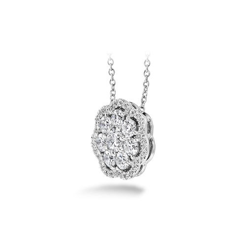 Hearts on Fire Aurora Cluster Pendant HFPAURC01458W-C thumbnail 2