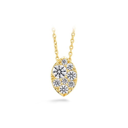 Tessa Diamond Navette Pendant