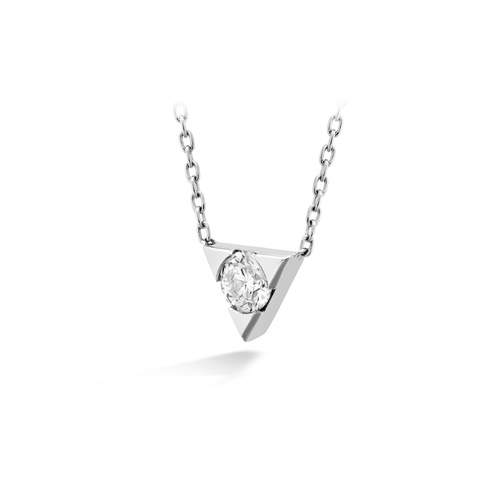 Hearts on Fire Triplicity Single Diamond Pendant HFPTRIPS00108W thumbnail 2
