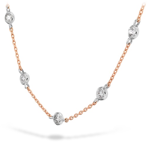 Hearts on Fire Signature Off-Set Five Bezel Necklace HFN5BEZ0088RP thumbnail 2